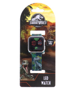 Jurassic World LED Horloge Groen