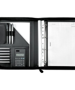 Alternative view of Juscha JU-30104 Conferentiemap Alassio Porto Kunstleer Finetouch A4 Zwart