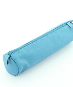 Juscha JU-43143 Pennenetui Alassio Echt Leer Turquoise 21x6cm