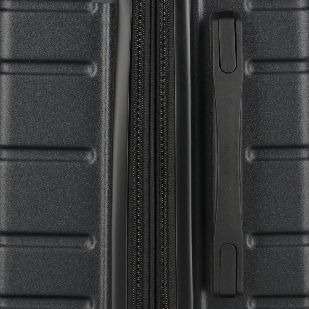 Juscha JU-45613 Reistrolly JSA 54.5x35.5x20.5 cm Mat Zwart/Gerecycled ABS - Image 4