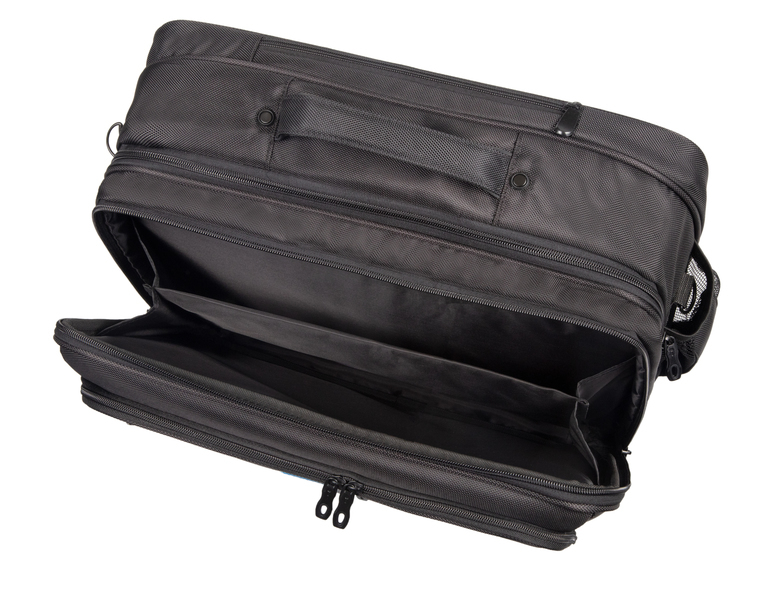 Juscha JU-46215 Laptoptrolley RPET Zwart 38x45x23cm Materiaal: Gerecycled PET - Image 4