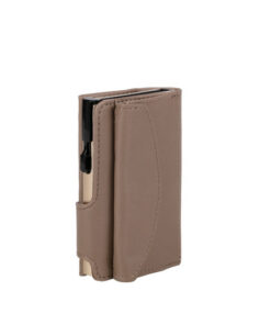 Alternative view of Juscha JU-963106 Pasjeshouder Clicksafe RFID Kunstleer Beige/champ 8 Pasjes Met Opbergvak Voor Muntgeld