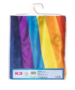 Alternative view of K3 Regenboog Verkeeldjurk Blauw 6-8 Jaar