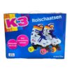 K3 Rolschaatsen Maat 30-33 Wit/Regenboog