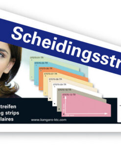 Alternative view of Kangaro 07070-09-TR Scheidingsstrook 2-gaats Trapezium 180gr RC Wit