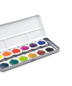 Kangaro K-FI89012 Verftablet 30mm Waterverf Aquarel 12 Stuks