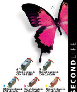 Kangaro SL-11011189 Cartridge SecondLife Canon Multipack 525/526