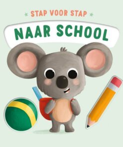 Kartonboek Stap voor Stap Naar School