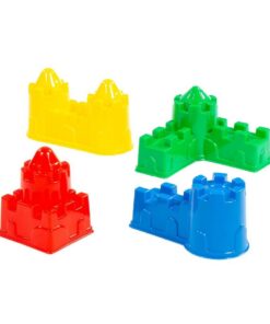 Kasteel Zandvormen 4 Stuks