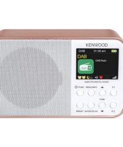 Kenwood CR-M30DAB-R DAB+ Radio Roze/Wit