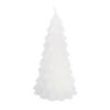 Kerstboom Kaars Wit 10x10x20cm