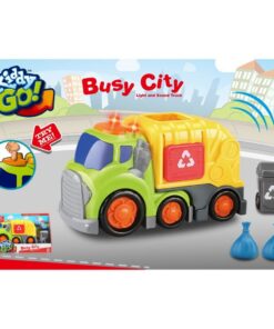 Alternative view of Kiddy Go Vuilniswagen + Licht en Geluid 19.5 cm