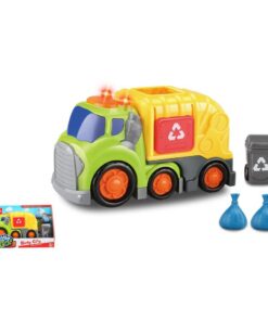 Kiddy Go Vuilniswagen + Licht en Geluid 19.5 cm