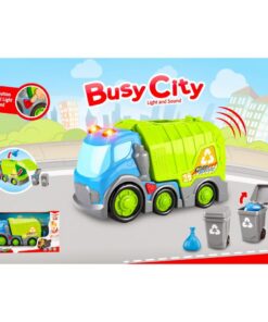 Alternative view of Kiddy Go Vuilniswagen + Licht en Geluid 31 cm