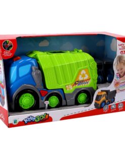 Kiddy Go Vuilniswagen + Licht en Geluid 31 cm