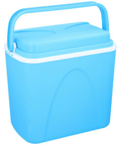 Koelbox 24L Blauw/Wit