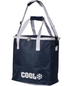 Koeltas 18L 29x21x31 cm Donkerblauw/Wit