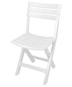 Komodo Opvouwbare Kunststof Stoel Wit