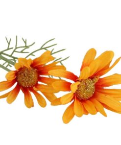 Alternative view of Kunstbloem Madeliefje 56 cm Oranje/Zijde