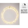 LED Ring 30 cm Zilver