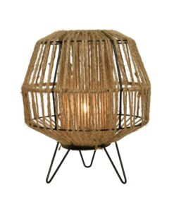 LED Tafellamp 26.5 cm Touw/Metaal