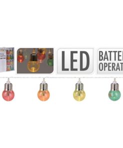 LED Verlichtingsnoer met 30 Lampjes Multicolor