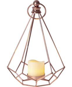 Lantaarn Edge met LED Kaars 23