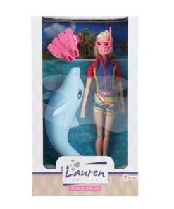 Alternative view of Lauren Deluxe Tienerpop Duikster Met Glitter Dolfijn