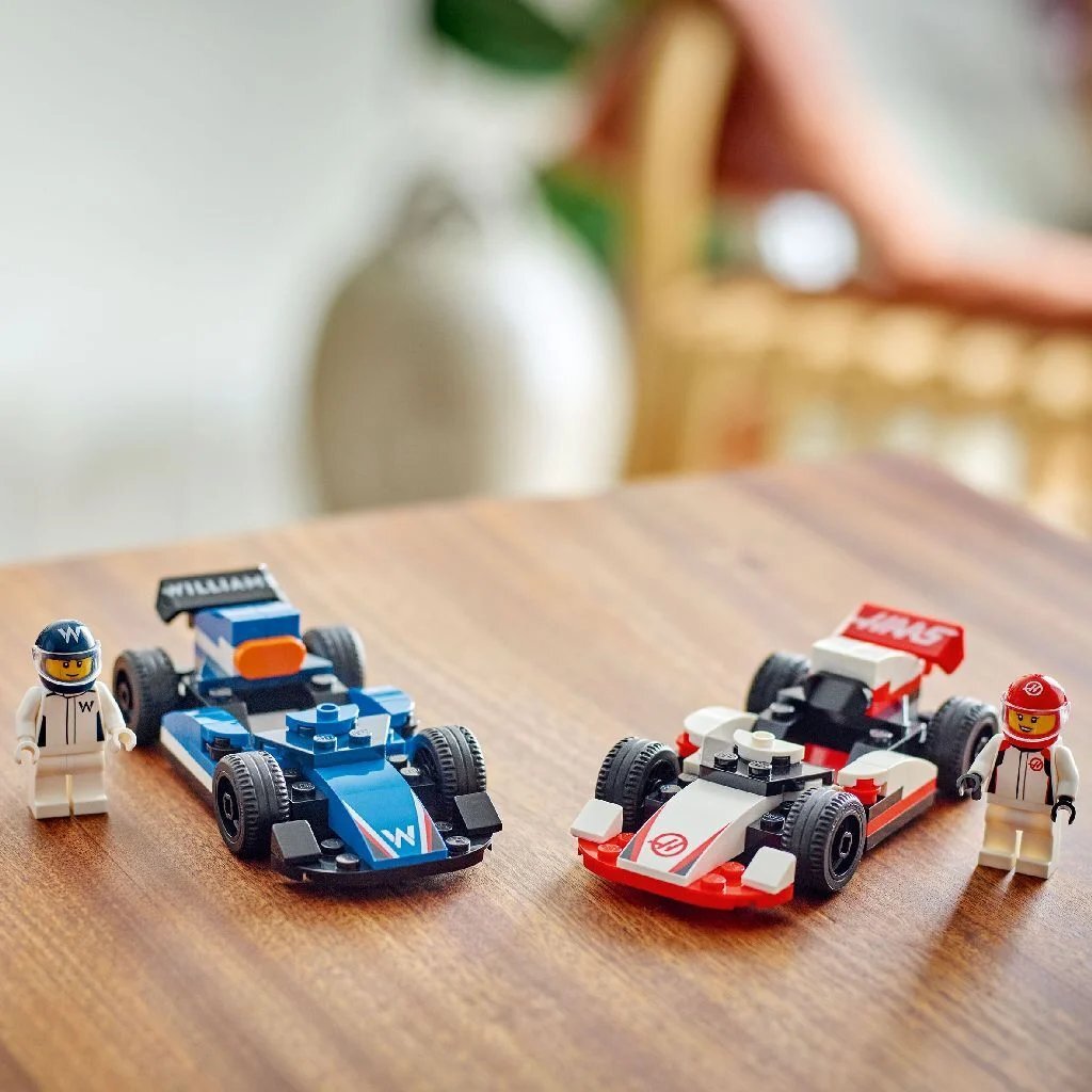 Lego City 60464 F1 Williams Racing en Haas F1 Racewagens - Image 3