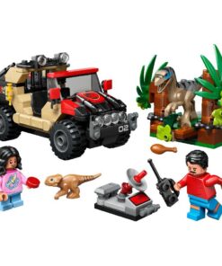 Alternative view of Lego Jurassic World 76972 Offroad Raptorontsnapping