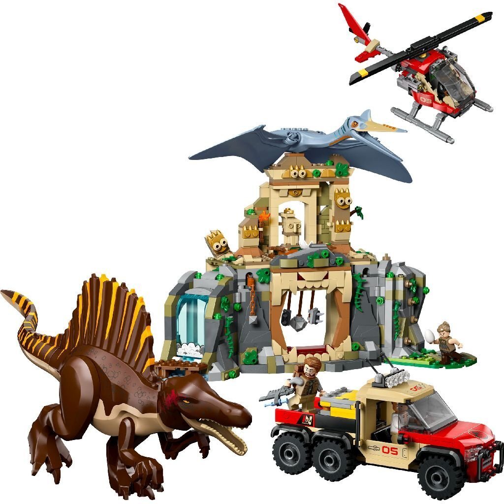 Lego Jurassic World 76976 Spinosaurus en Quetzalcoatlus Luchtmissie - Image 2