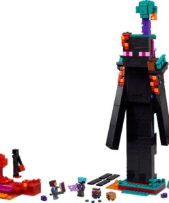 Alternative view of Lego Minecraft 21279 De Enderman Toren