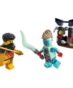 Alternative view of Lego Ninjago 30700 Arin vs Draconier