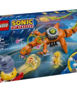 Lego Sonic 77003 Super Shadow vs Biolizard