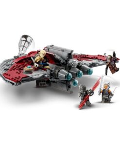 Alternative view of Lego Star Wars 75362 Ahsoka Tano's T-6 Jedi Shuttle