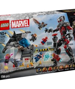Lego Super Heroes 76314 Marvel Captain America Civil War Actiescene