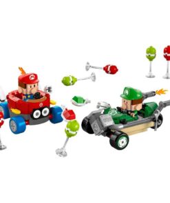 Alternative view of Lego Super Mario 72034 Mario Kart Baby Mario