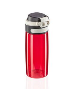 Leifheit 3263 Flip Tritan Drinkfles 550 ml Rood