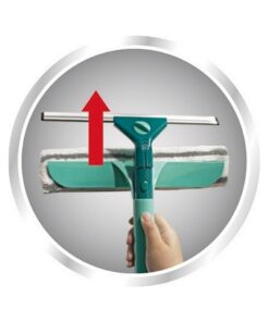 Alternative view of Leifheit 55238 Classic Raamwisser met Telescoopsteel en Doek 30x90-135 cm