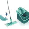 Leifheit 55379 Combi Clean Vloerwisser M 33 cm Compleet Systeem Micro Duo + Static Plus
