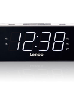 Lenco CR-18 Wekkerradio Wit