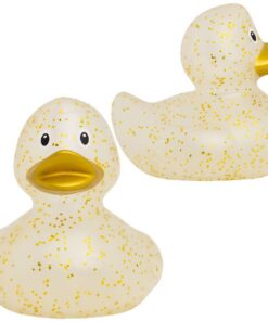 Lilalu Gouden Glitter Badeend