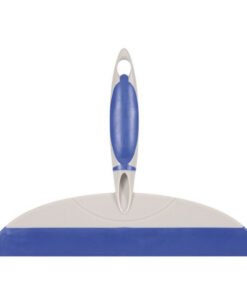 Linea Softwise Douchewisser met Zuignap Blauw/Wit