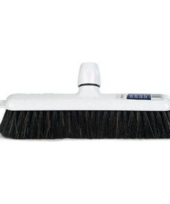 Linea Zaalveger Paardenhaar + Anker 30 cm Wit/Zwart