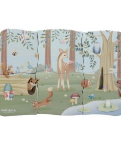 Alternative view of Little Dutch Forest Friends Bad Puzzel 6 Stukjes