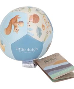 Little Dutch Forest Friends Softbal 10 cm Blauw