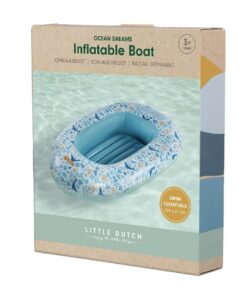 Alternative view of Little Dutch Ocean Dreams Opblaasboot 100x67 cm Blauw