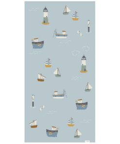 Little Dutch Sailors Bay Strandlaken 60x120 cm Lichtblauw