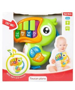 Little Stars Baby Piano Toekan + Licht Verschillende Kleuren