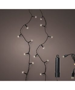 Lumineo LED Duracharge Basic Lights + Twinkel Effect IP44 Zwart